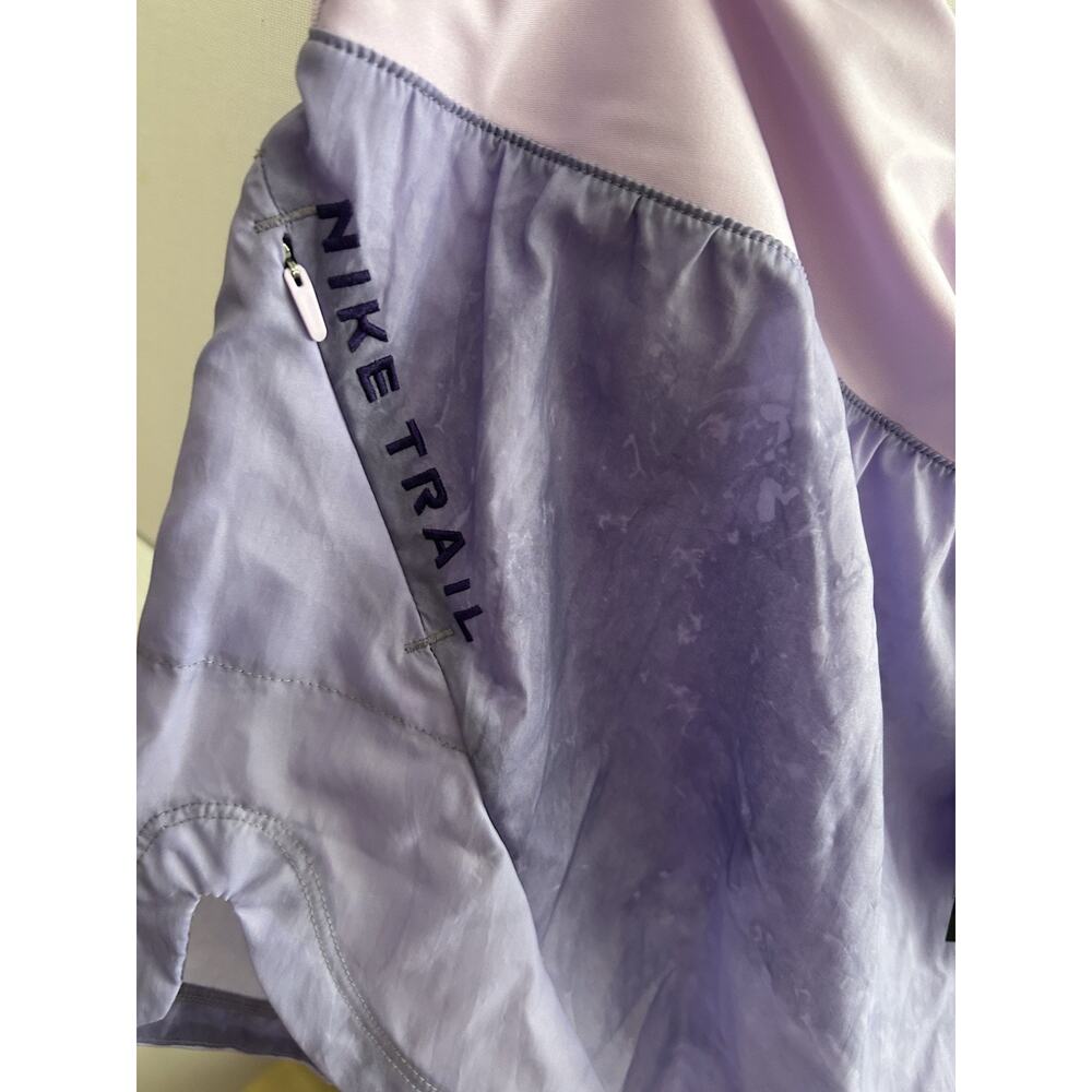 Nike Trail Repel Shorts Running Mid-Rise 3" XL Lined Purple Pink $75 - Picture 11 of 12